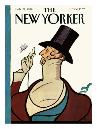 The New Yorker Cover - February 22, 1988 by Rea Irvin Pricing Limited Edition Print image