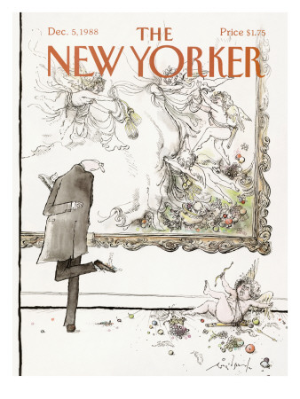 The New Yorker Cover - December 5, 1988 by Ronald Searle Pricing Limited Edition Print image