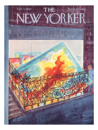 The New Yorker Cover - February 3, 1962 by Anatol Kovarsky Pricing Limited Edition Print image