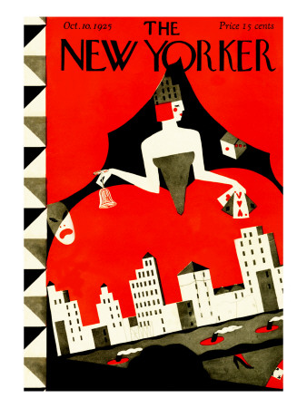The New Yorker Cover - October 10, 1925 by Ilonka Karasz Pricing Limited Edition Print image