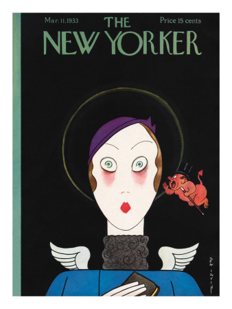 The New Yorker Cover - March 11, 1933 by Rea Irvin Pricing Limited Edition Print image
