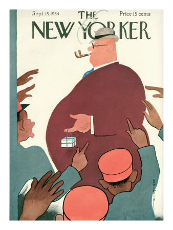 The New Yorker Cover - September 15, 1934 by Rea Irvin Pricing Limited Edition Print image