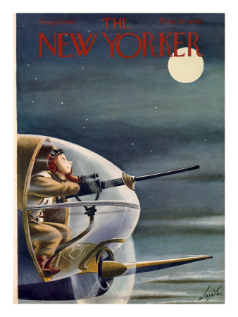 The New Yorker Cover - August 22, 1942 by Constantin Alajalov Pricing Limited Edition Print image