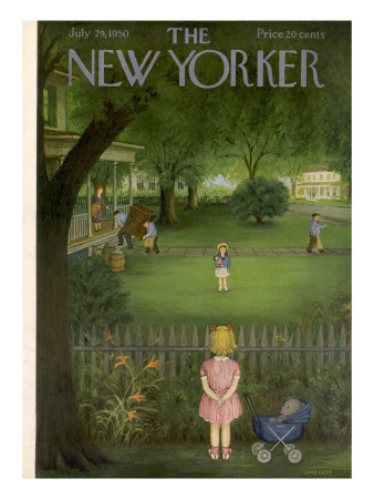 The New Yorker Cover - July 29, 1950 by Edna Eicke Pricing Limited Edition Print image