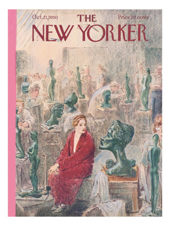 The New Yorker Cover - October 21, 1950 by Garrett Price Pricing Limited Edition Print image