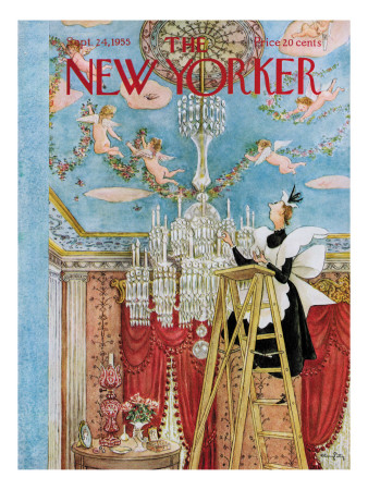 The New Yorker Cover - September 24, 1955 by Mary Petty Pricing Limited Edition Print image