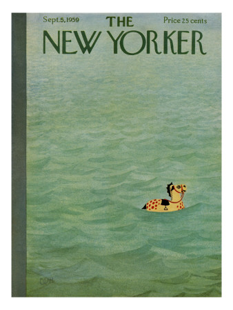 The New Yorker Cover - September 5, 1959 by Charles E. Martin Pricing Limited Edition Print image
