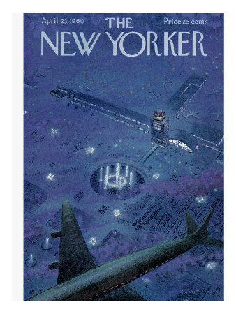 The New Yorker Cover - April 23, 1960 by Garrett Price Pricing Limited Edition Print image