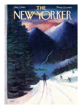 The New Yorker Cover - January 7, 1961 by Charles E. Martin Pricing Limited Edition Print image