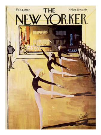 The New Yorker Cover - February 1, 1964 by Arthur Getz Pricing Limited Edition Print image