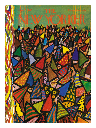 The New Yorker Cover - January 2, 1965 by Abe Birnbaum Pricing Limited Edition Print image