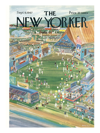 The New Yorker Cover - September 9, 1967 by Anatol Kovarsky Pricing Limited Edition Print image