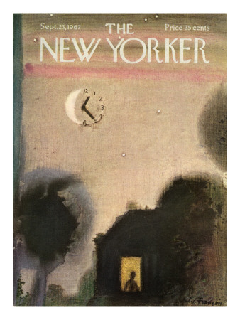 The New Yorker Cover - September 23, 1967 by Andre Francois Pricing Limited Edition Print image