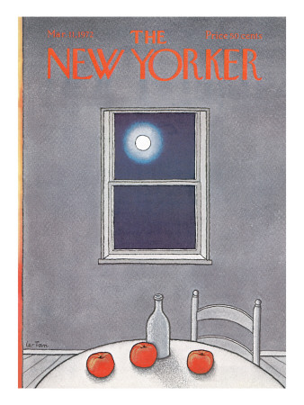 The New Yorker Cover - March 11, 1972 by Pierre Letan Pricing Limited Edition Print image