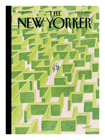 The New Yorker Cover - October 2, 2006 by Jean-Jacques Sempe Pricing Limited Edition Print image