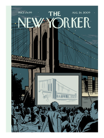 The New Yorker Cover - August 24, 2009 by Adrian Tomine Pricing Limited Edition Print image