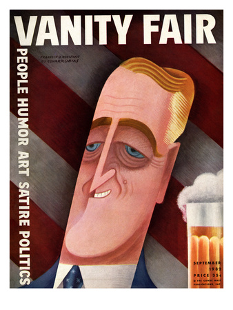Vanity Fair Cover - September 1932 by Miguel Covarrubias Pricing Limited Edition Print image