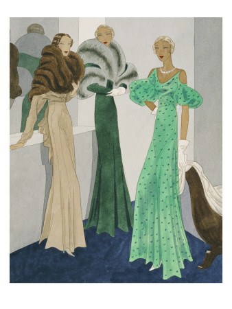 Vogue - November 1932 by Eduardo Garcia Benito Pricing Limited Edition Print image