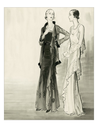 Vogue - September 1930 by René Bouét-Willaumez Pricing Limited Edition Print image