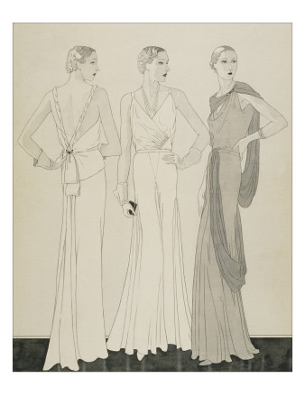Vogue - August 1932 by Douglas Pollard Pricing Limited Edition Print image