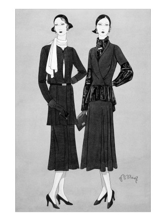 Vogue - August 1930 by Douglas Pollard Pricing Limited Edition Print image