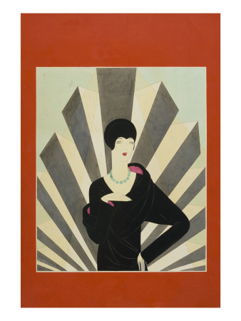 Vogue - March 1927 by Harriet Meserole Pricing Limited Edition Print image
