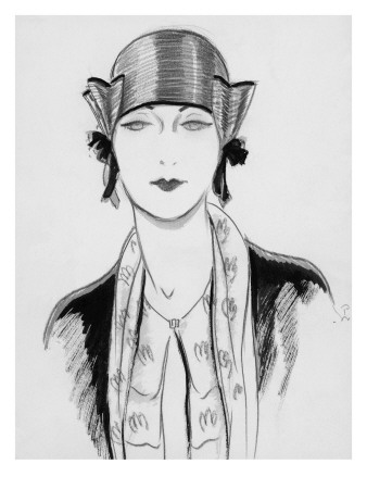 Vogue - March 1929 by Porter Woodruff Pricing Limited Edition Print image