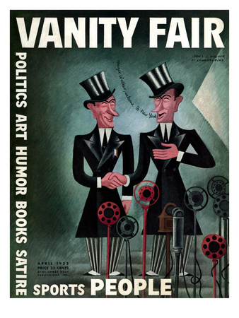 Vanity Fair Cover - April 1932 by Miguel Covarrubias Pricing Limited Edition Print image