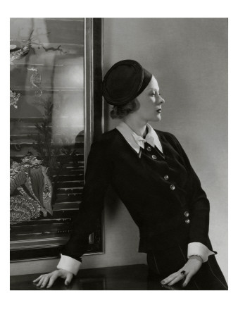 Vogue - January 1935 by Edward Steichen Pricing Limited Edition Print image