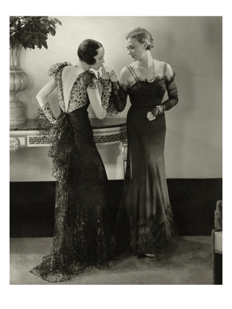 Vogue - January 1934 by Edward Steichen Pricing Limited Edition Print image
