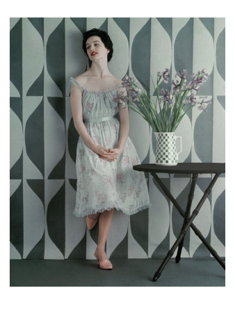 Vogue - April 1953 by Richard Rutledge Pricing Limited Edition Print image
