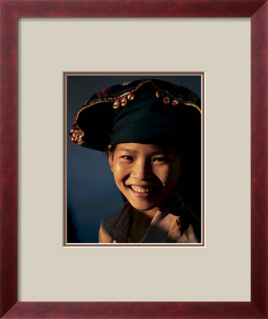 Jeune Fille De L'ethnie Thai Noir by Christophe Boisvieux Pricing Limited Edition Print image