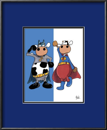 Super Heroes by Yack Pricing Limited Edition Print image