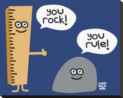 You Rock You Rule by Todd Goldman Pricing Limited Edition Print image