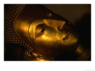 Detail Of Buddha Statue, Nakhon Pathom, Thailand by Dennis Johnson Pricing Limited Edition Print image