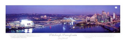 Pittsburgh by Jerry Driendl Pricing Limited Edition Print image
