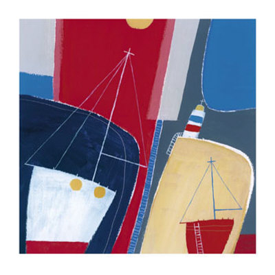 One Red Boat by Dave Jaundrell Pricing Limited Edition Print image