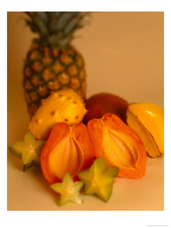 Assortment Of Tropical Fruit by Chris Rogers Pricing Limited Edition Print image