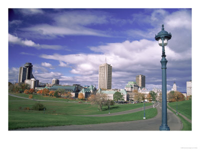 View Of Quebec City, Canada by Vic Bider Pricing Limited Edition Print image