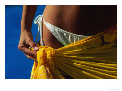 Mexican Woman With Swimwear by Mitch Diamond Pricing Limited Edition Print image