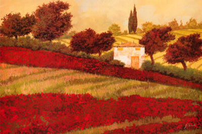 Apapaveri Toscana I by Guido Borelli Pricing Limited Edition Print image