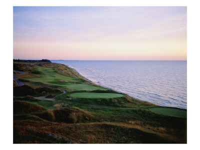 Whistling Straits Golf Club, Sunset by Stephen Szurlej Pricing Limited Edition Print image