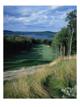 Bigwin Island Golf Club, Hole 16 by Stephen Szurlej Pricing Limited Edition Print image