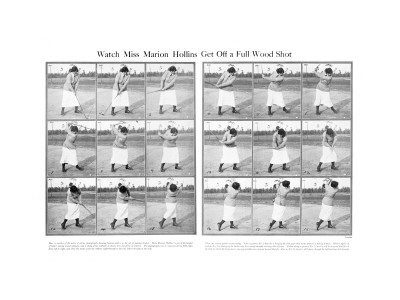 Marion Hollins Wood Club Shot by George S. Pietzcker Pricing Limited Edition Print image