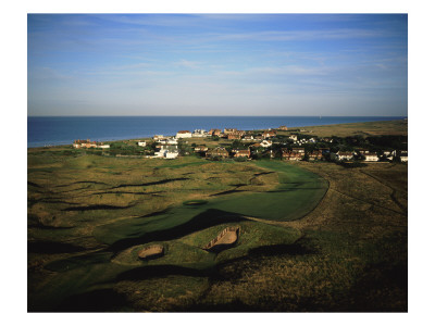 Royal St. George's Golf Club, Hole 4 by Stephen Szurlej Pricing Limited Edition Print image