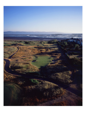Royal Liverpool Golf Club, Hole 15 by Stephen Szurlej Pricing Limited Edition Print image