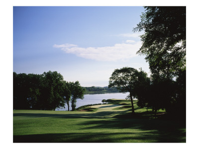 Hazeltine National Golf Club, Hole 10 And 16 by Stephen Szurlej Pricing Limited Edition Print image