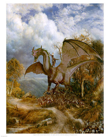 The Dragon Dancer by Howard David Johnson Pricing Limited Edition Print image