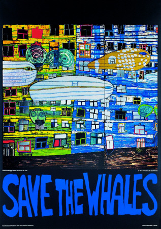 Save The Whales by Friedensreich Hundertwasser Pricing Limited Edition Print image