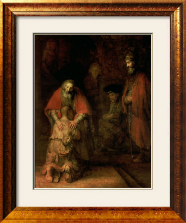 Return Of The Prodigal Son, C.1668-69 by Rembrandt Van Rijn Pricing Limited Edition Print image